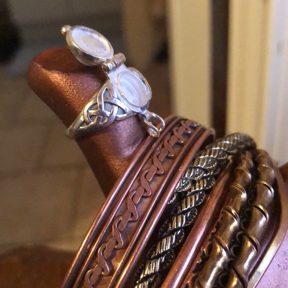 poison ring blue kyanite size 8 - Picture 2 of 2